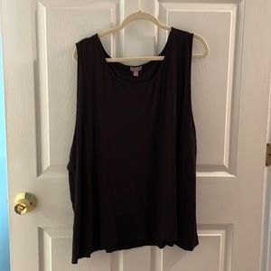 J.Jill tank top black, 4x